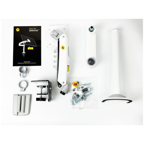 Giá treo màn hình North Bayou H100 màu trắng