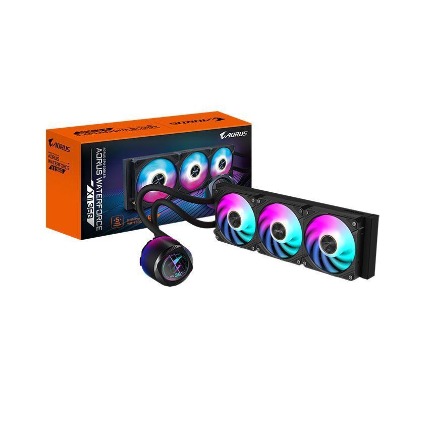 Tản nhiệt nước AIO AORUS WATERFORCE X II 360 - Black