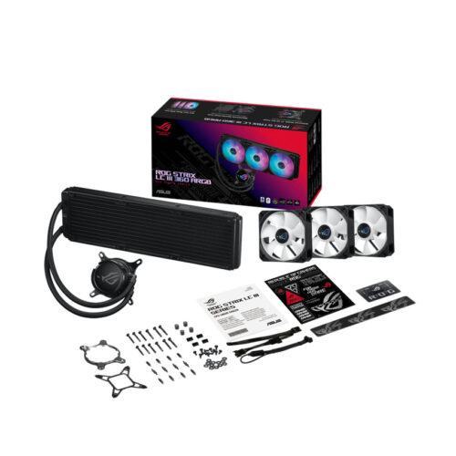 Tản nhiệt nước ASUS ROG STRIX LC III 360 ARGB BLACK
