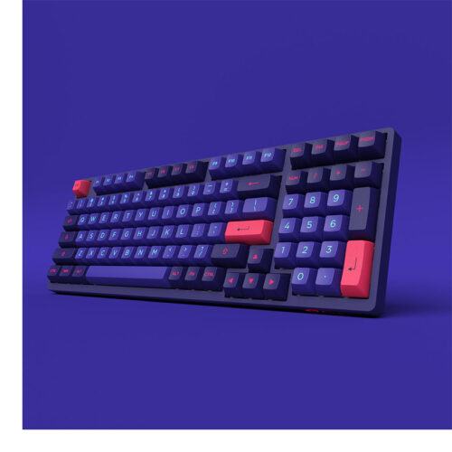 àn phím cơ AKKO 3098 NEON (PBT Double Shot/Rainbow LED/ASA profile)