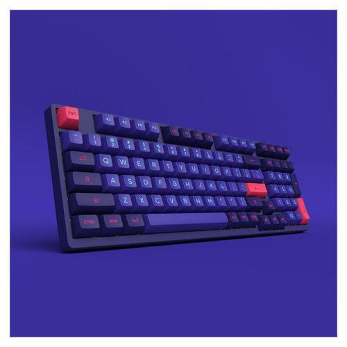 àn phím cơ AKKO 3098 NEON (PBT Double Shot/Rainbow LED/ASA profile)
