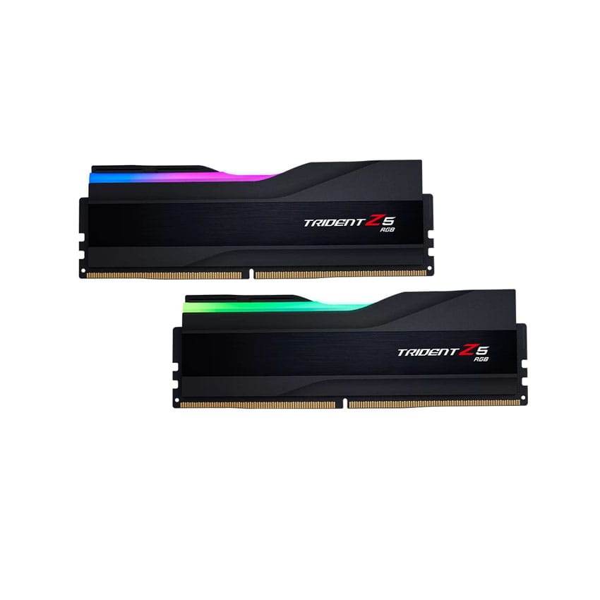 Ram Desktop Gskill Trident Z5 RGB Black (F5-6400J3239G16GX2-TZ5RK) 32GB (2x16GB) DDR5 6400 MH