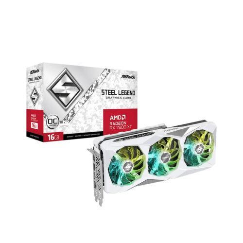 Card màn hình ASROCK RX 7800 XT STEEL LEGEND 16GB OC