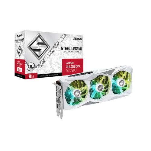 Card màn hình ASROCK RX 7600 STEEL LEGEND 8GB OC