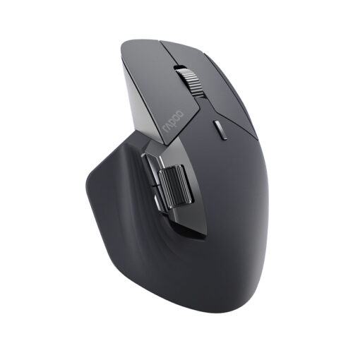 Chuột không dây Rapoo MT760M Đen (Wireless 2.4Ghz/Bluetooth/USB)