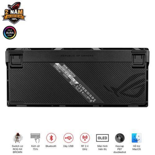 Bàn phím Gaming Asus ROG Azoth NX Brown