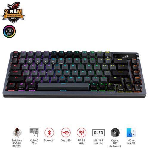 Bàn phím Gaming Asus ROG Azoth NX Brown