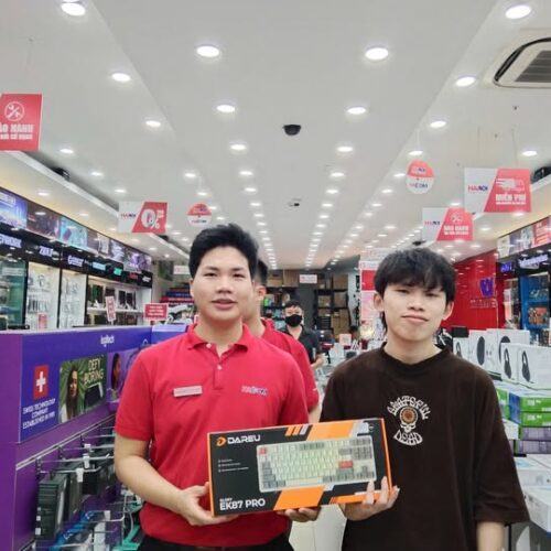 KHLMC Bàn phím cơ DareU EK87 Pro Proto