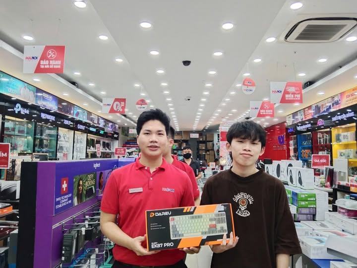 KHLMC Bàn phím cơ DareU EK87 Pro Proto