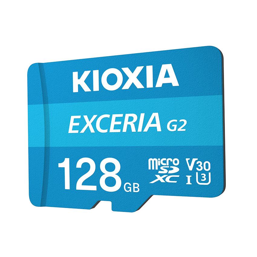 Thẻ nhớ Kioxia 128GB MicroSDXC Exceria G2 UHS-I C10 U3 (LMEX2L128GG4)