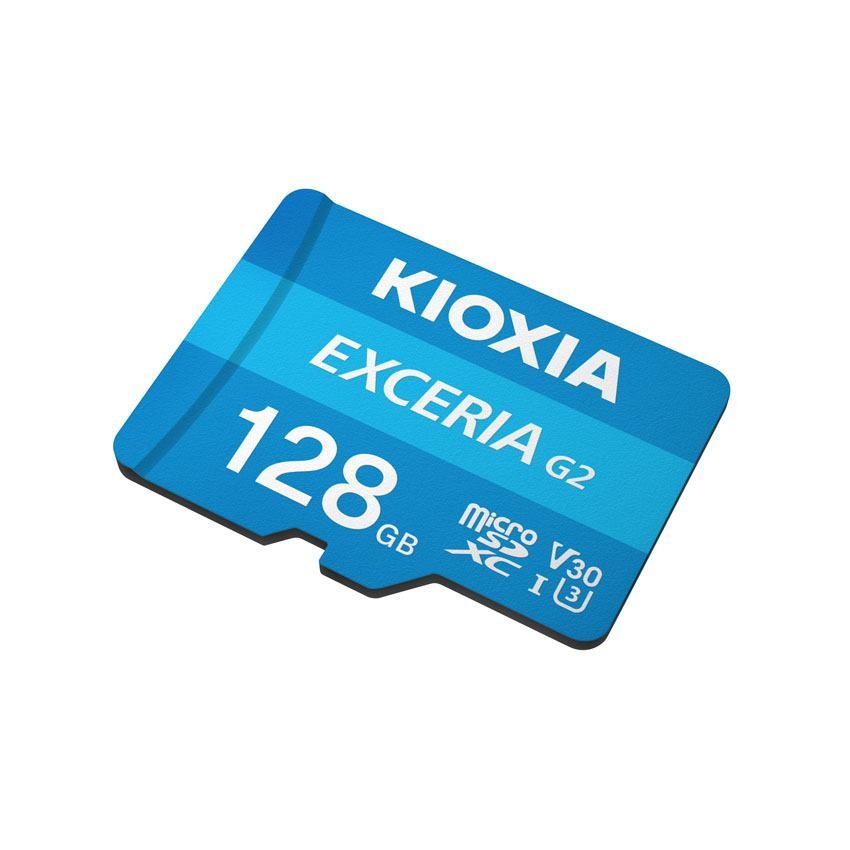Thẻ nhớ Kioxia 128GB MicroSDXC Exceria G2 UHS-I C10 U3 (LMEX2L128GG4)