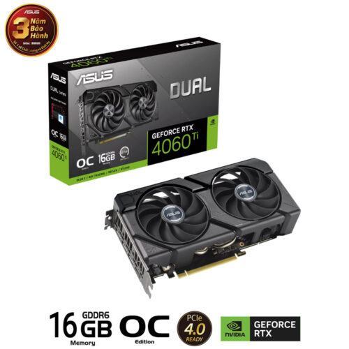 Card màn hình Asus DUAL-RTX 4060 Ti-O16G-EVO