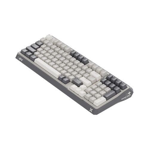 Bàn phím cơ Rapoo V750Pro - 98 Brown Grey Beige (Dây USB/Optical Blue switch/Led RGB)