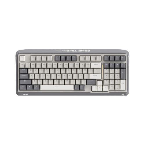 Bàn phím cơ Rapoo V750Pro - 98 Brown Grey Beige (Dây USB/Optical Blue switch/Led RGB)