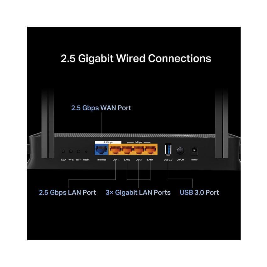 Bộ phát Wifi 7 TP-Link Archer BE230 BE 3600 Dual-Band (Wifi7/BE3600/EasyMesh)