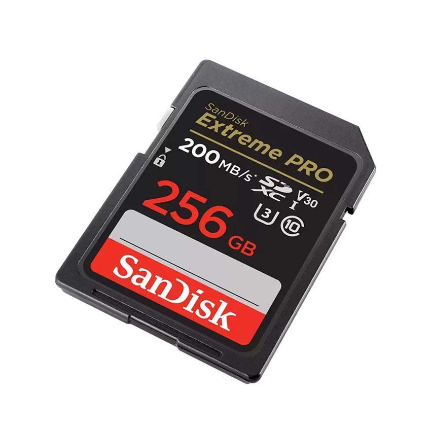 Thẻ nhớ Sandisk 256GB SDXC Extreme Pro, 200MB/s R, (SDSDXXD-256G-GN4IN)