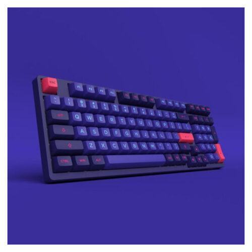 Bàn phím cơ AKKO 3098 Neon Cream Blue Pro