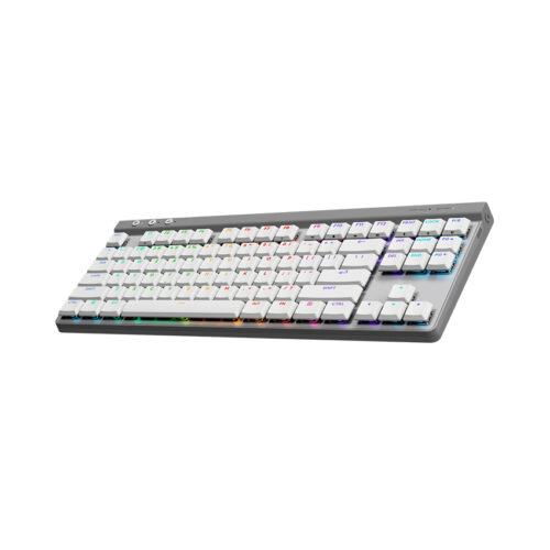 Bàn phím cơ Logitech G515 LightSpeed TKL Wireless White