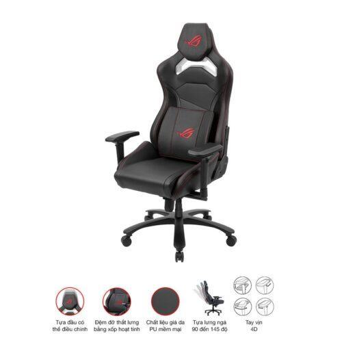 Ghế Game Asus ROG CHARIOT X CORE Black