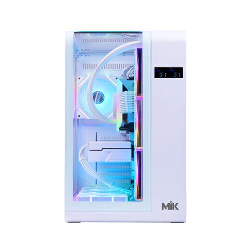 Vỏ Case MIK BARBATOS White (ATX/Mid Tower/Màu Trắng