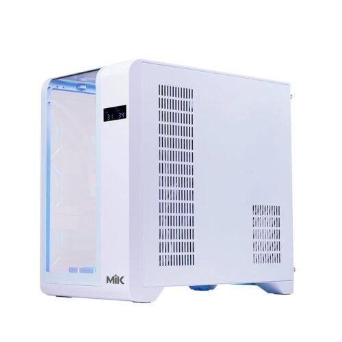 Vỏ Case MIK BARBATOS White (ATX/Mid Tower/Màu Trắng