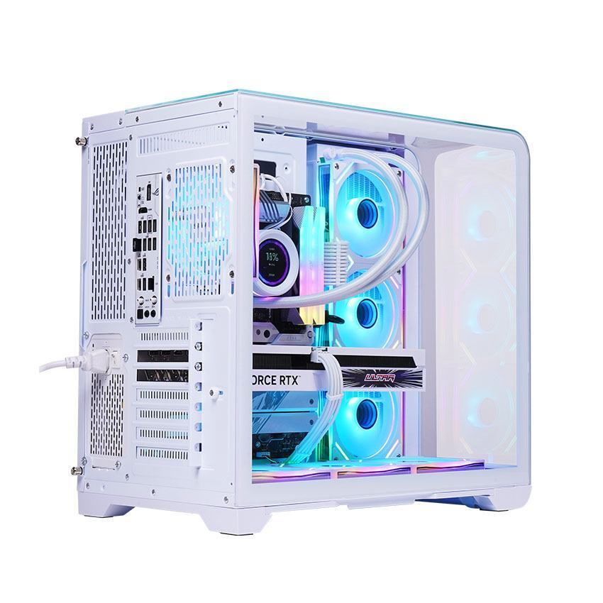Vỏ Case MIK BARBATOS White (ATX/Mid Tower/Màu Trắng