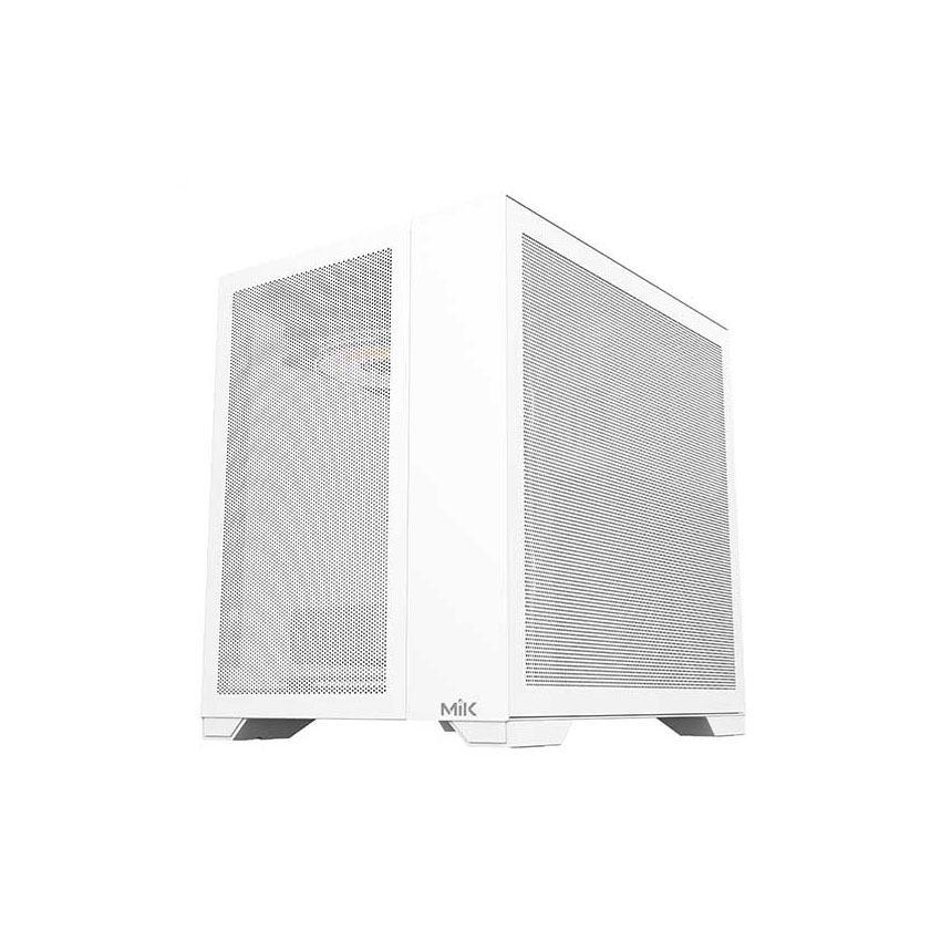 Vỏ Case MIKMIK LV12 MINI FLOW White (mATX/Mid Tower/Màu Trắng)