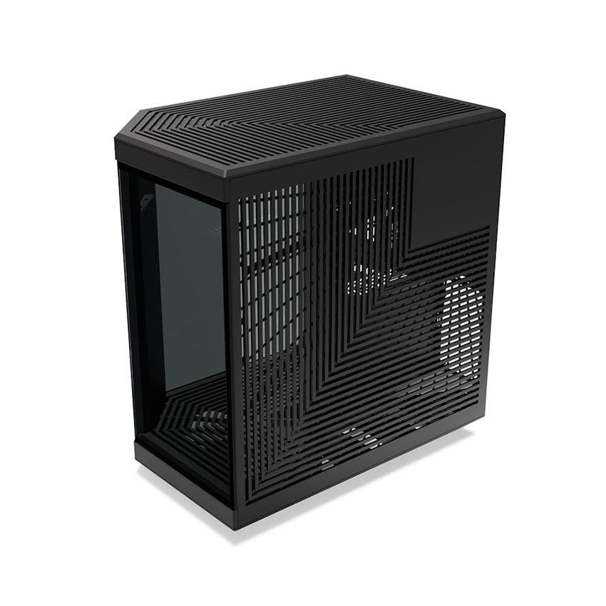 Vỏ case HYTE Y70 Touch Infinite - Pitch Black (ATX/Mid Tower/Màu Đen) (