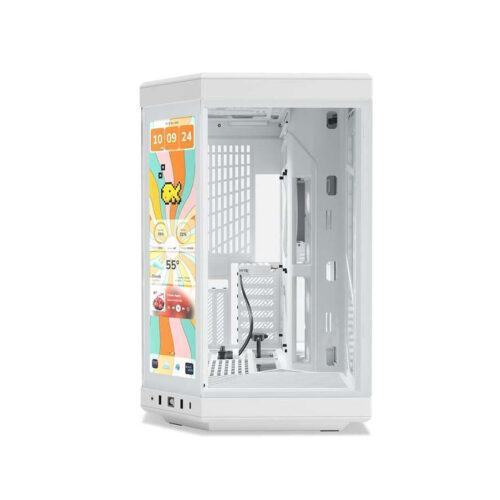 Vỏ case HYTE Y70 Touch Infinite - Stanly All White (ATX/Mid Tower/Màu Trắng)