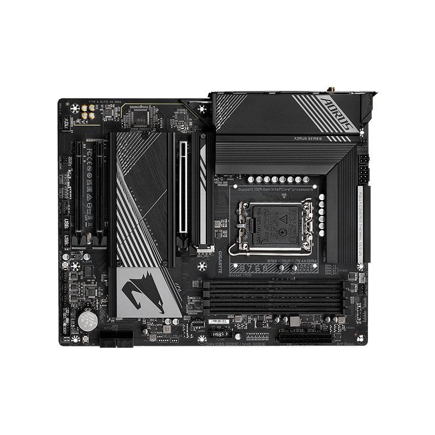 Mainboard Gigabyte B760 AORUS ELITE AX DDR4 (Wifi+Bluetootth)