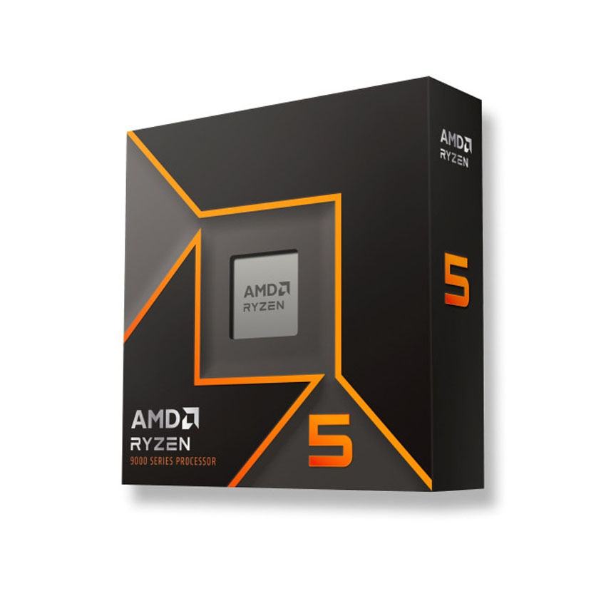 CPU AMD Ryzen 5 9600X (3.9 GHz Upto 5.4GHz / 38MB / 6 Cores, 12 Threads / 65W / Socket AM5)