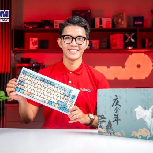 Bàn phím cơ AKKO MOD 007B HE PC Joy of Life (Hotswap,RGB / USB Type C 8K Hz/ Magnetic Switch / Rapid Trigger)