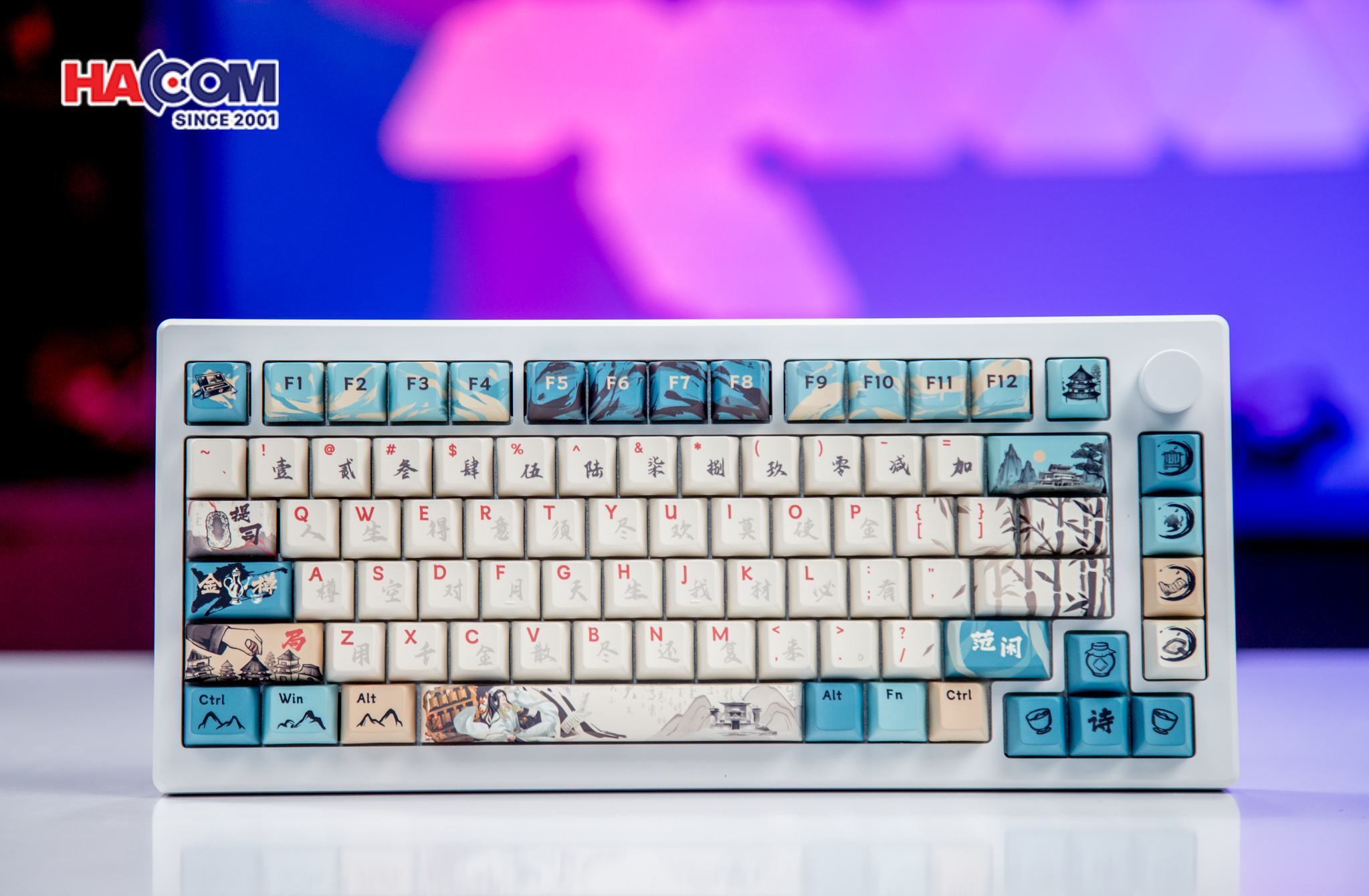 Bàn phím cơ AKKO MOD 007B HE PC Joy of Life (Hotswap,RGB / USB Type C 8K Hz/ Magnetic Switch / Rapid Trigger)