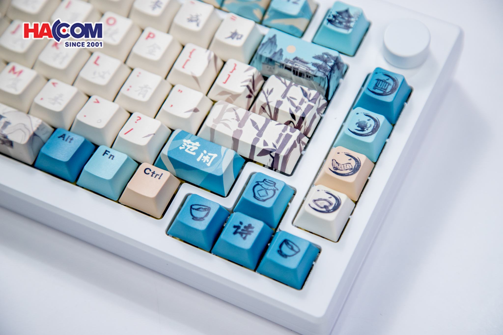 Bàn phím cơ AKKO MOD 007B HE PC Joy of Life (Hotswap,RGB / USB Type C 8K Hz/ Magnetic Switch / Rapid Trigger)