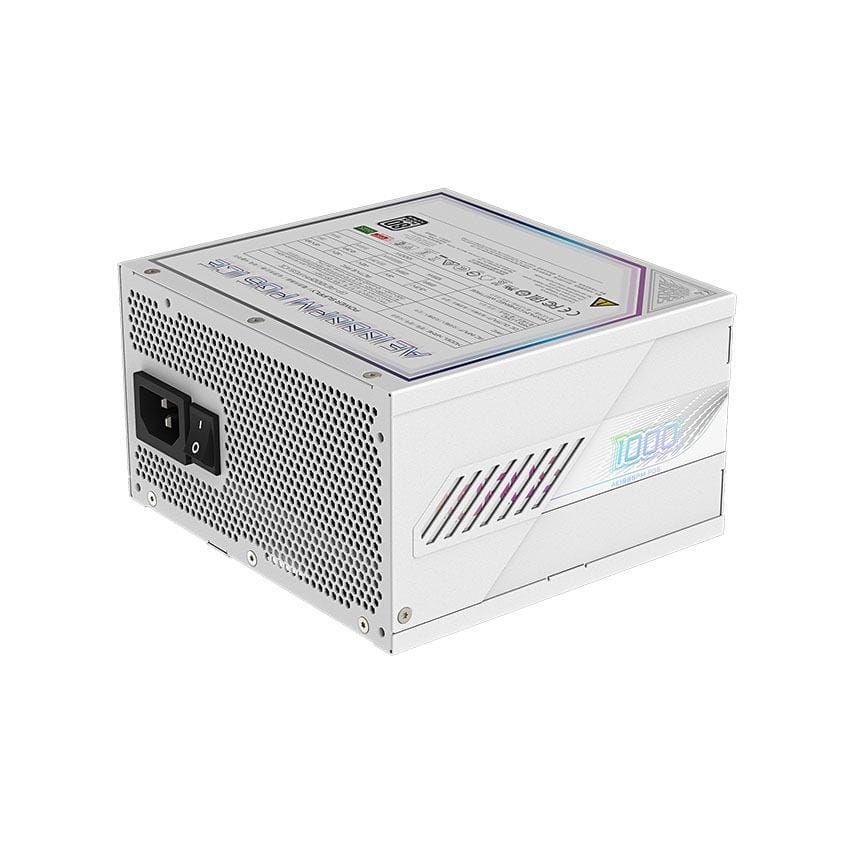 Nguồn GIGABYTE GP-AE1000PM PG5 ICE 1000W (80 plus Platinum/Màu Trắng)