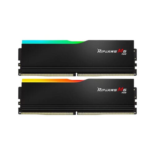 Ram Desktop Gskill RIPJAWS M5 RGB  BLACK (F5-6000J3648D16GX2-RM5RK) 32GB (2x16GB) DDR5 6000MHz