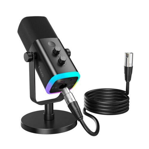 Microphone Fifine AM8 RGB USB/XLR