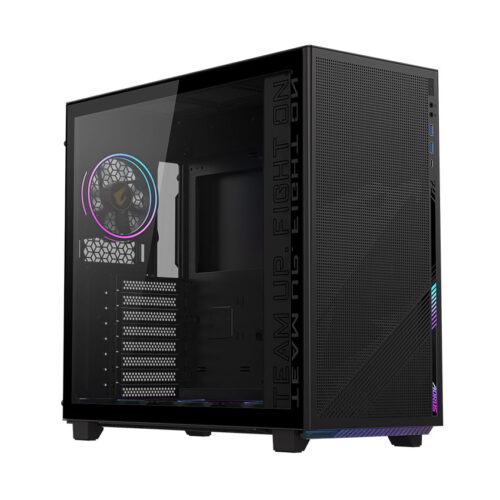 Vỏ Case AORUS C400 GLASS (ATX/Màu đen/kèm 4 quạt ARGB)
