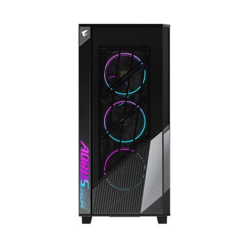 Vỏ Case AORUS C500 GLASS GB-AC500G ST (eATX/Màu đen/kèm 4 quạt ARGB)