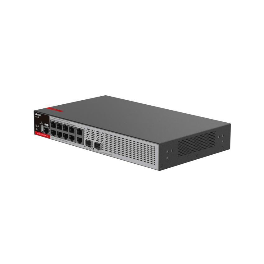 Switch RUIJIE RG-S2915-10GT2MS-P-L (Layer 2 Smart Managed 10 Cổng 10/100/1000 BASE-T POE)