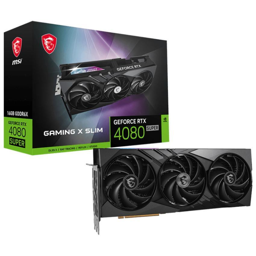 Card màn hình MSI RTX 4080 SUPER 16G GAMING X SLIM