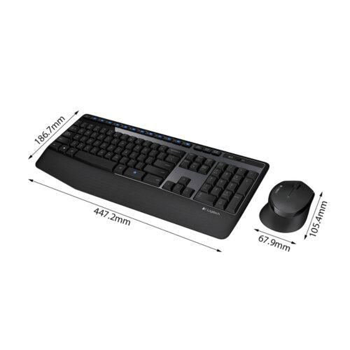 Bộ bàn phím chuột không dây Logitech MK345 (920-012926)