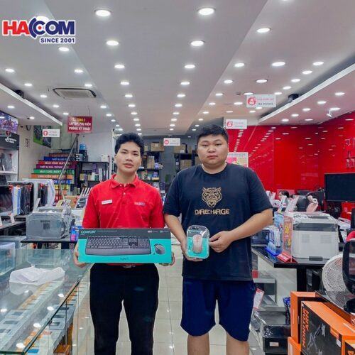 KHLMC Bộ bàn phím chuột không dây Logitech MK345 (920-012926)