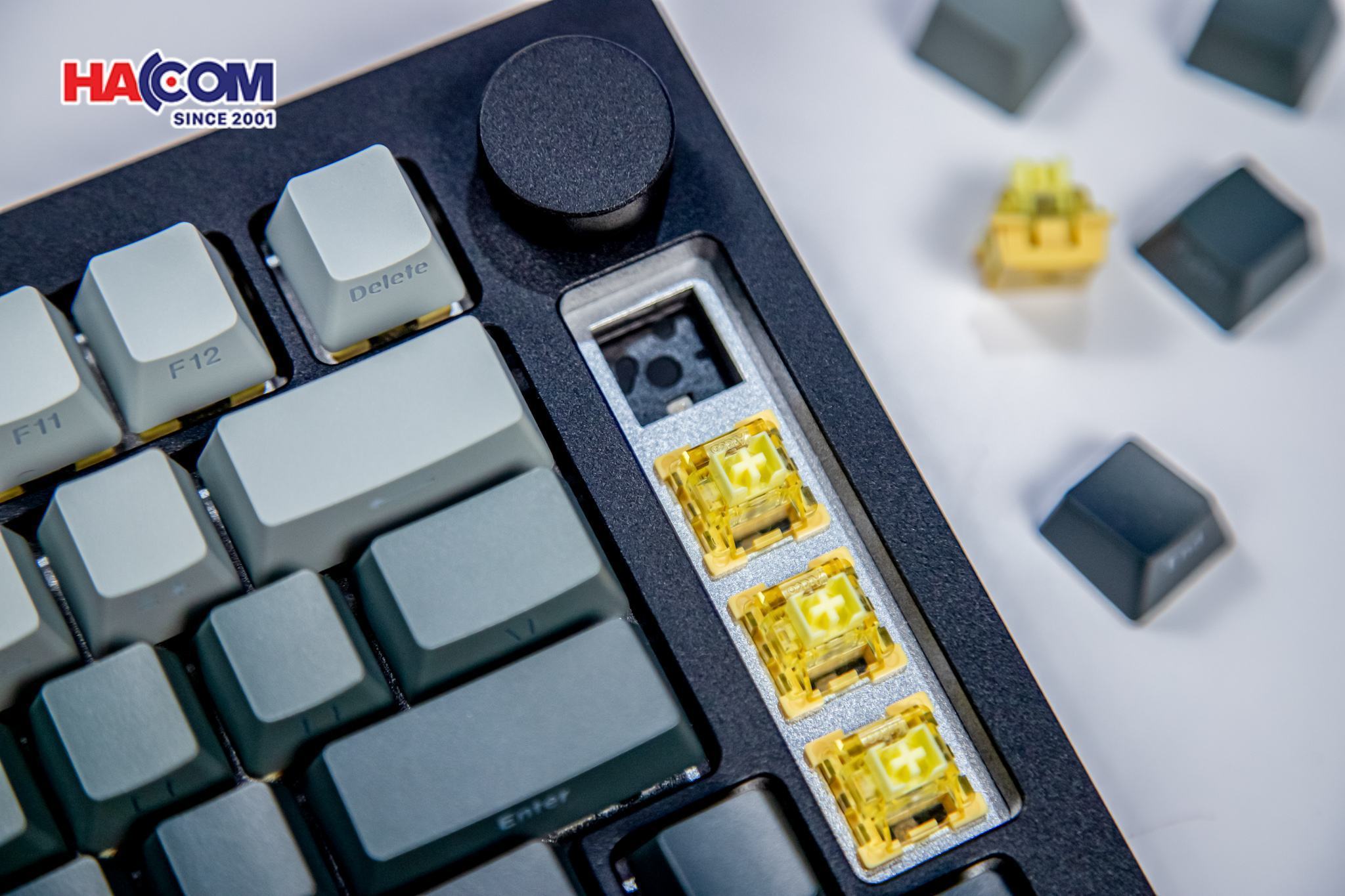 Bàn Phím cơ Akko MonsGeek M1W HE-SP V3 Dark Night