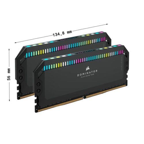 Ram Desktop Corsair Vengeance DOMINATOR PLATINUM RGB (CMT32GX5M2X6000C36) 32GB (2x16GB) DDR5 6000MHz (ID
