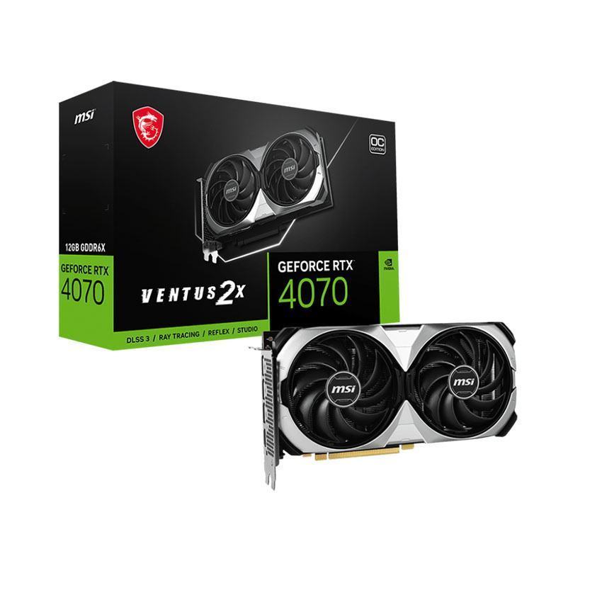 Card màn hình MSI RTX 4070 VENTUS 2X E1 12G OC
