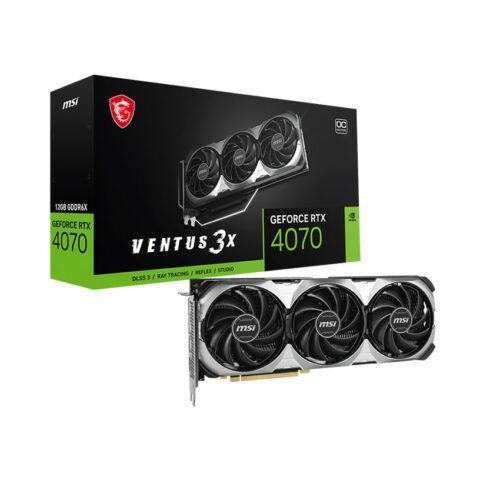 Card màn hình MSI RTX 4070 VENTUS 3X E1 12G OC
