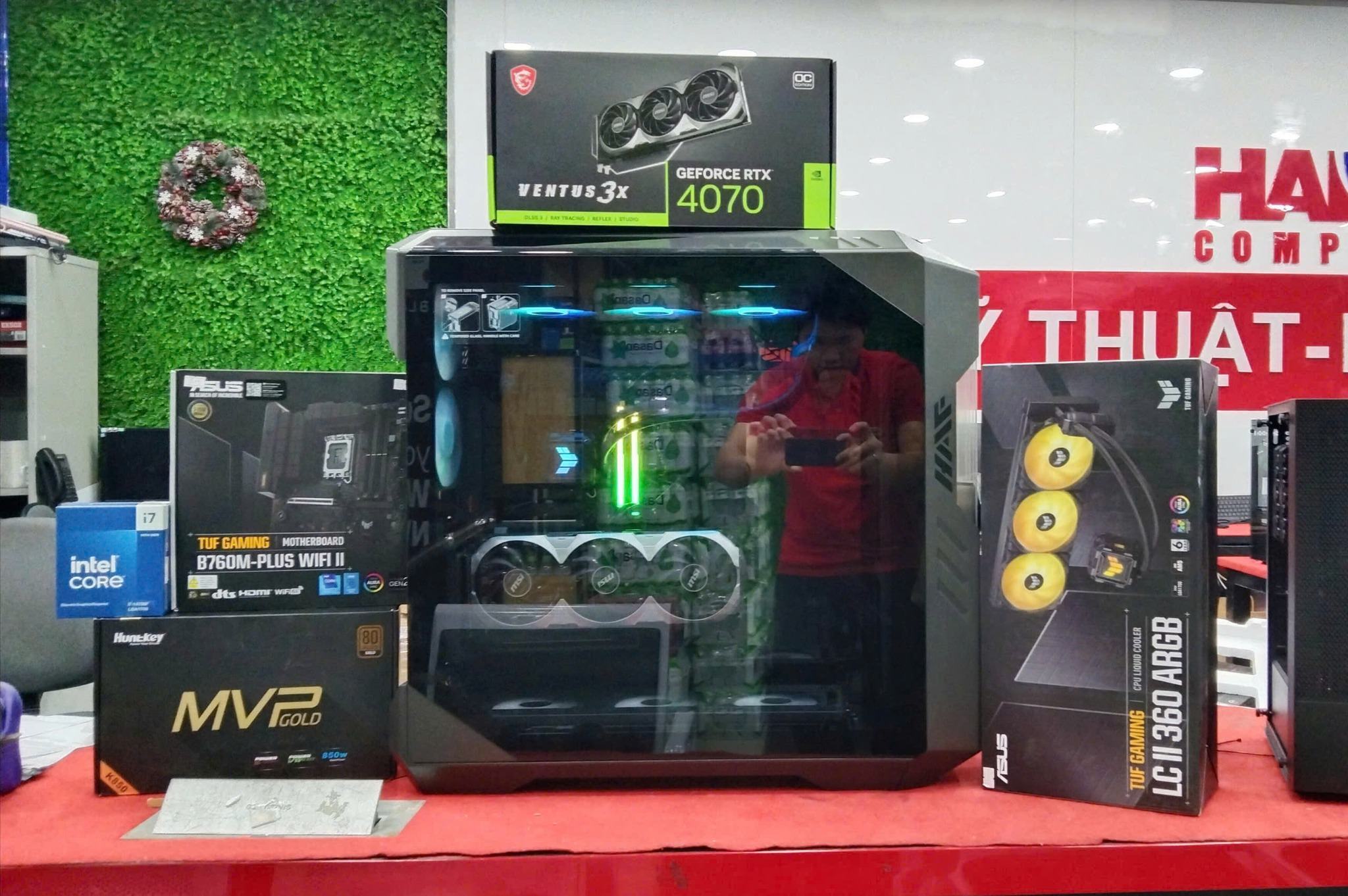 KHLMC Card màn hình MSI RTX 4070 VENTUS 3X E1 12G OC