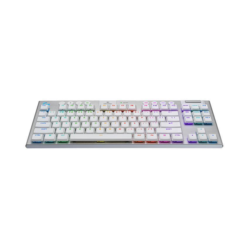 Bàn phím cơ không dây Logitech G915 X TKL Lightspeed (Wireless/Rgb/Tactile/Trắng)