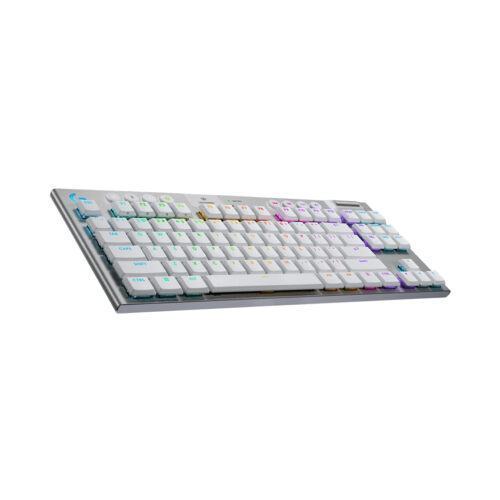 Bàn phím cơ không dây Logitech G915 X TKL Lightspeed (Wireless/Rgb/Tactile/Trắng)